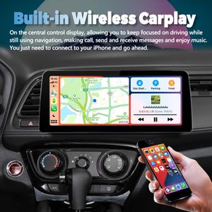 Reproductor de Video para Auto con Pantalla Ancha de 12.3 Pulgadas, Android 13, Radio Estéreo para Honda HRV 2015 VEZEL, GPS, Multimedia, Carplay, Unidad Principal con Bluetooth - Product Image 3