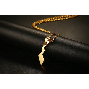 Edelstahl-Schmuck Hip-Hop Tier-Fledermaus-Anhänger Halskette für Männer in Silber- und Goldfarben - Product Image 5