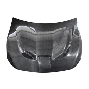 Capot avant en fibre de carbone style <span class=keywords><strong>SM</strong></span> pour Toyota GT86 Subaru BRZ FT86 ZN6 2013-2020, avec prise d'air de pare-chocs avant et couvercle de capot, kit carrosserie - Product Image 2