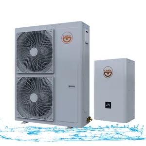 20kw air water heater split heat pump R32 inverter water heater pompa ciepla air source heat pump split heating cooling unit