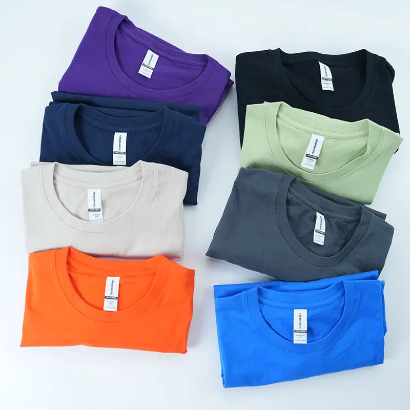 Cotton Tùy Chỉnh Cộng Với Kích Thước Trống Đồng Bằng T-Shirt Thể Thao Áo Thun Ngắn Tay Áo Người Đàn Ông Của T-Shirts