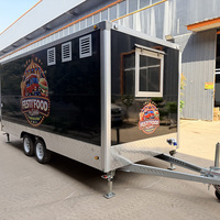 Camion de pizza mobile, remorque alimentaire, camionnette à café, camion de restauration BBQ, remorque à pizza, camionnette de cuisine, nouveau camion de crème glacée