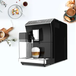 Supeautomatic 20bar 1300w Bean To Cup Full Automatic Filter Espresso Coffee/ice Machine Coffee Maker Machine Display