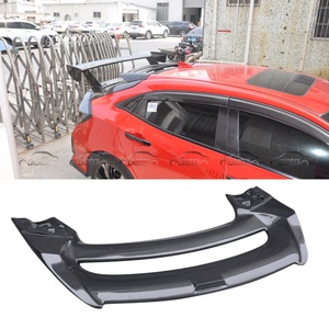 Aileron de toit en fibre de carbone pour Honda Civic FC1 FK7 FK8 10ème génération Si Type R 2 portes 4 portes - Product Image 2