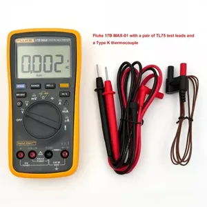 15B/17B MAX 高精度デジタルマルチメーター 音声/視覚アラーム CATIII 600V AC/<span class=keywords><strong>DC</strong></span>対応 - Product Image 2