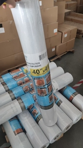 Rouleau <span class=keywords><strong>de</strong></span> protection <span class=keywords><strong>de</strong></span> sol en feutre non tissé blanc adhésif 2026 – Feutre <span class=keywords><strong>de</strong></span> protection pour peintre - Product Image 6