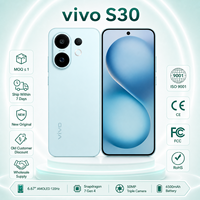 Smartphone vivo s30 5G, processeur octa-core, écran AMOLED 6,67 pouces 120 Hz, appareil photo 50MP+50MP, double SIM, langues internationales, Android, téléphone portable VIVO S30
