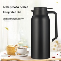 Bouteille isotherme sous vide en acier inoxydable 304 grande capacité pour la maison, isolation thermique de 6 à 12 heures, design moderne, vente en gros