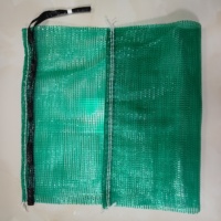 PP Tubulaire Leno Mesh Zak met Trekkoord Mesh Net Zak voor het verpakken van uien en aardappelen