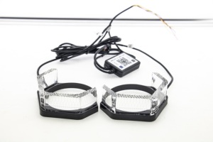 Offerta Speciale: Lampadine Auto Angel Eye da 3 e 2,5 Pollici, Luci Diurne Multicolore WRGB, 12V, per Modifica Fari - Product Image 4