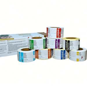 7 rouleaux/lot d'étiquettes rotatives pour les jours de la semaine, 1 x 1 pouce, dissolvables et amovibles, du lundi au dimanche - Product Image 3