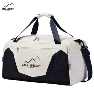 All Best - High Quality Waterproof Men Women Duffel Bag With Shoe Compartment Travel Bag Gym Bag