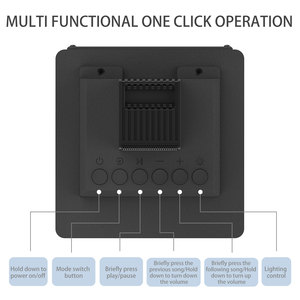 Sistema de barra de sonido para fiestas de 45W, Subwoofer, efectos de luz, micrófonos inalámbricos duales para Bluetooth 5,0, control remoto para películas de Karaoke en casa - Product Image 2