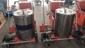 Macchina Multifunzionale per Segnaletica Stradale a Caldo, Attrezzatura Integrata per Fusione e Marcatura per Parcheggi - Product Image 6