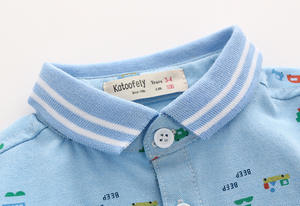 เสื้อคุर्ตาผู้ชายแขนยาวลายการ์ตูนรถยนต์สำหรับเด็กผู้ชาย ลายสก็อตคาวบอย จากซัพพลายเออร์จีน - Product Image 4