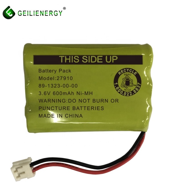Model 27910 Cordless Phone Replacement Nimh Aaa Rechargeable 3.6v 500mah Nimh Battery Pack