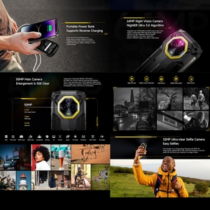 Ulefone Armor Mini 20 Pro Telefono Rugged Android 14 da 4.7 Pollici 8GB+256GB IP68/IP69K MediaTek Dimensity 6300 NFC OTG LTE <span class=keywords><strong>Cellulare</strong></span> - Product Image 4