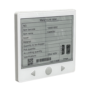 Étiquettes électroniques <span class=keywords><strong>d</strong></span>'étagère ESL pour <span class=keywords><strong>système</strong></span> de tri <span class=keywords><strong>d</strong></span>'entrepôt EAS, opérations simultanées multi-commandes, Pick To Light PTL, écran E Ink de 5,8 pouces - Product Image 1