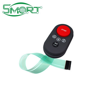 Thông minh thiết bị điện tử tùy chỉnh 3 phím màng chuyển đổi với kim loại Dome Pet màng bàn phím - Product Image 4