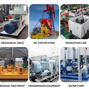 Moteur à engrenages à induction triphasé résistant à la chaleur 1500 tr/min Montage au pied Efficacité IE1 Moteur électrique industriel haute performance OEM Daoyu - Product Image 3