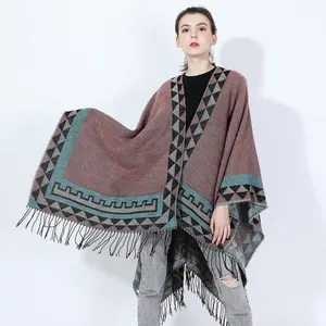 Новый дизайн 2022, вязаные одеяла, накидка в богемном стиле, ретро, модная простая шаль, одеяло
