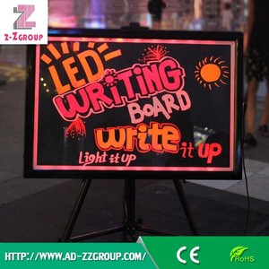 Giá tốt nhất thay đổi độ sáng huỳnh quang LED Board LED bằng văn bản Bảng <span class=keywords><strong>menu</strong></span> LED biển quảng cáo - Product Image 2