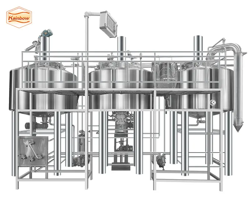 2.000L Brauhaus Mikrobrauerei Bierußzubehör Restaurant Brauerei automatisiertes Brau-System