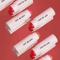 Stick de maquillage contouring et blush personnalisé avec logo, à base de plantes, waterproof, longue tenue, fini naturel, SPF, marque privée, facile à appliquer