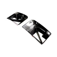 Pour BMW M2 G87 2022-24 Inserts de conduits d'admission d'air avant en carbone sec