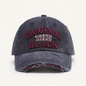 Gorras de Béisbol al por Mayor Unisex Personalizadas con Logotipo Bordado en 3D, Estilo Vintage Deportivo, Tela Común, Alta Calidad, Aspecto Desgastado - Product Image 3