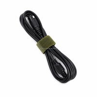Bracelet en nylon réglable personnalisé respectueux de l'environnement avec fermetures à boucles auto-agrippantes AAHLT4