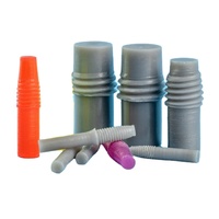 Prise en Silicone résistant aux hautes températures anodisé grenaillage électrophorèse de galvanoplastie pour la cuisson de la peinture de masquage fin