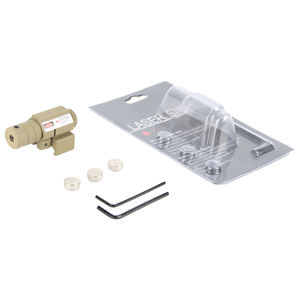 Sandfarbener JG5 Taktischer Leistungsstarker Roter Laserpointer für Jagd und Beobachtung, Kompaktes Optisches Visier mit Hoher Reichweite, Passend für 20mm - Product Image 5