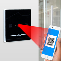 Système de contrôle d'accès pour porte en ABS avec lecteur Wiegand, code QR et RFID, et Wi-Fi, distance de lecture jusqu'à 8 cm