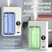 Diffuseur de parfum automatique pour la maison, double usage mural et de bureau, désodorisant pour salle de bain, mini humidificateur d'air USB, machine de parfum d'ambiance
