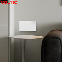 Plaque murale électrique universelle de type 86, conception simple OEM, 16A 250V, 1 gang, interrupteur unipolaire