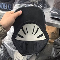 Gorra de Béisbol de PVC Marca B 2025, Estilo Popular en Internet, Colaboración Flame, Personalizada, Transpirable e Impermeable, de 6 Paneles