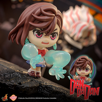 Authentique Hot Toys Dandadan Cosbi Blind Box Ensemble Complet 8 Pièces Figurines Miniatures Anime Décoration de Bureau Cadeau Granny Momo Ayase