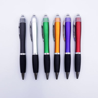 Regalo de marketing de negocios de metal personalizado-Logotipo Lightning para bolígrafo de pantalla táctil Stylus Escritura de 1,0mm para promoción de oficina