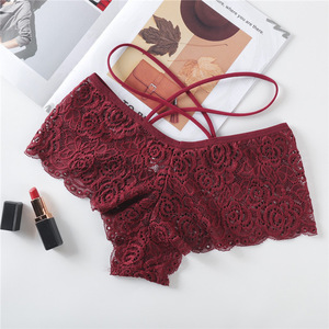 专业工厂内衣女性莫代尔女士内裤少女女士无缝蕾丝内衣 - Product Image 3