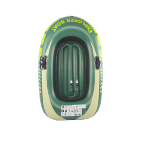 Kayak Gonflable en PVC de Taille Unique 175CM <span class=keywords><strong>Bateau</strong></span> Canot Annexe pour Jeux Aquatiques Aviron Pêche Surf Lac Rivière Pliant - Product Image 1