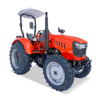 LTMG Tracteur à roues 4WD 60HP 70HP 80HP 90HP Moteur 4 temps agricole avec moteur Euro 5