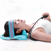Chauffage électrique thérapie physique cervicale cou Traction oreiller cou épaule Relaxer dispositif de Traction cervicale pour le cou