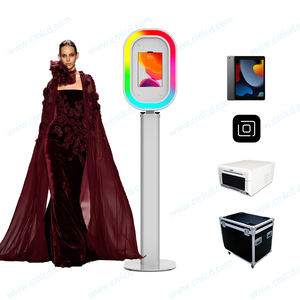 <span class=keywords><strong>Mejor</strong></span> <span class=keywords><strong>precio</strong></span> fotomatón selfie quiosco fiesta fotomatón máquina photobooth <span class=keywords><strong>iPad</strong></span> Air <span class=keywords><strong>Pro</strong></span> control remoto LED RGB Luz - Product Image 2