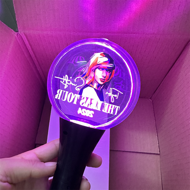 2024 OEM Custom Logo Handle Acrylic Light Stick Kpop