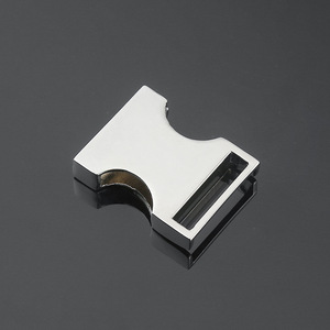 Hebilla Deslizante de Aleación Jiuyuan de 20 mm, Plateada, Resistente, para Bolsos - Product Image 3