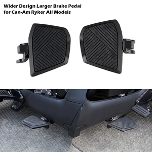 YongJin Atv Body Kit Utv Pièces Noir Grand Tapis De Sol Étendre Le Repos Tapis De Pied pour Can-Am <span class=keywords><strong>Ryker</strong></span> <span class=keywords><strong>Accessoires</strong></span> De Voiture - Product Image 2