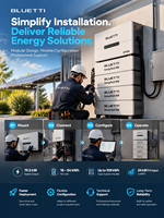 Système de stockage d'énergie BLUETTI EnergyPro 19K à installation facile pour les installateurs solaires professionnels