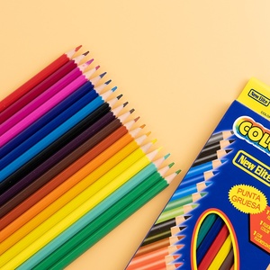 Juego de Lápices de Colores de 12/<span class=keywords><strong>24</strong></span>/36 Colores para Estudiantes, Lápices de Madera para Dibujar y Colorear, en Caja, con Diseño de Dibujos Animados - Product Image 4