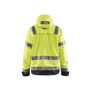 BLAKLADER - 483719773399XS Chaqueta impermeable Hi-Vis Amarillo/Negro-EAN 7330509339978 ROPA DE TRABAJO DE LA HI-VIS - Product Image 2